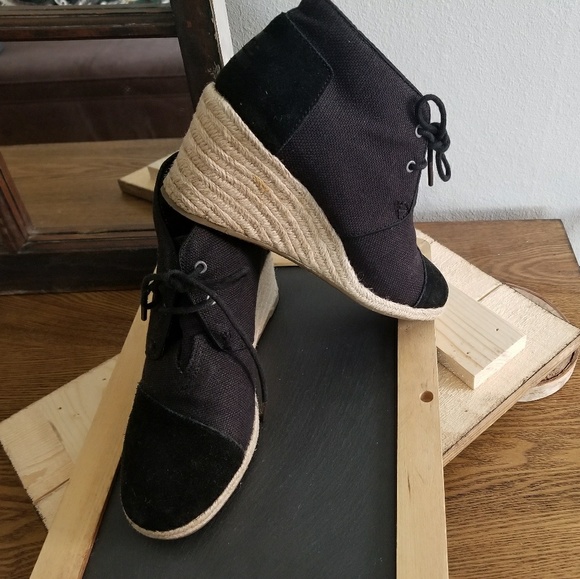 Toms Shoes - Toms wedges 7